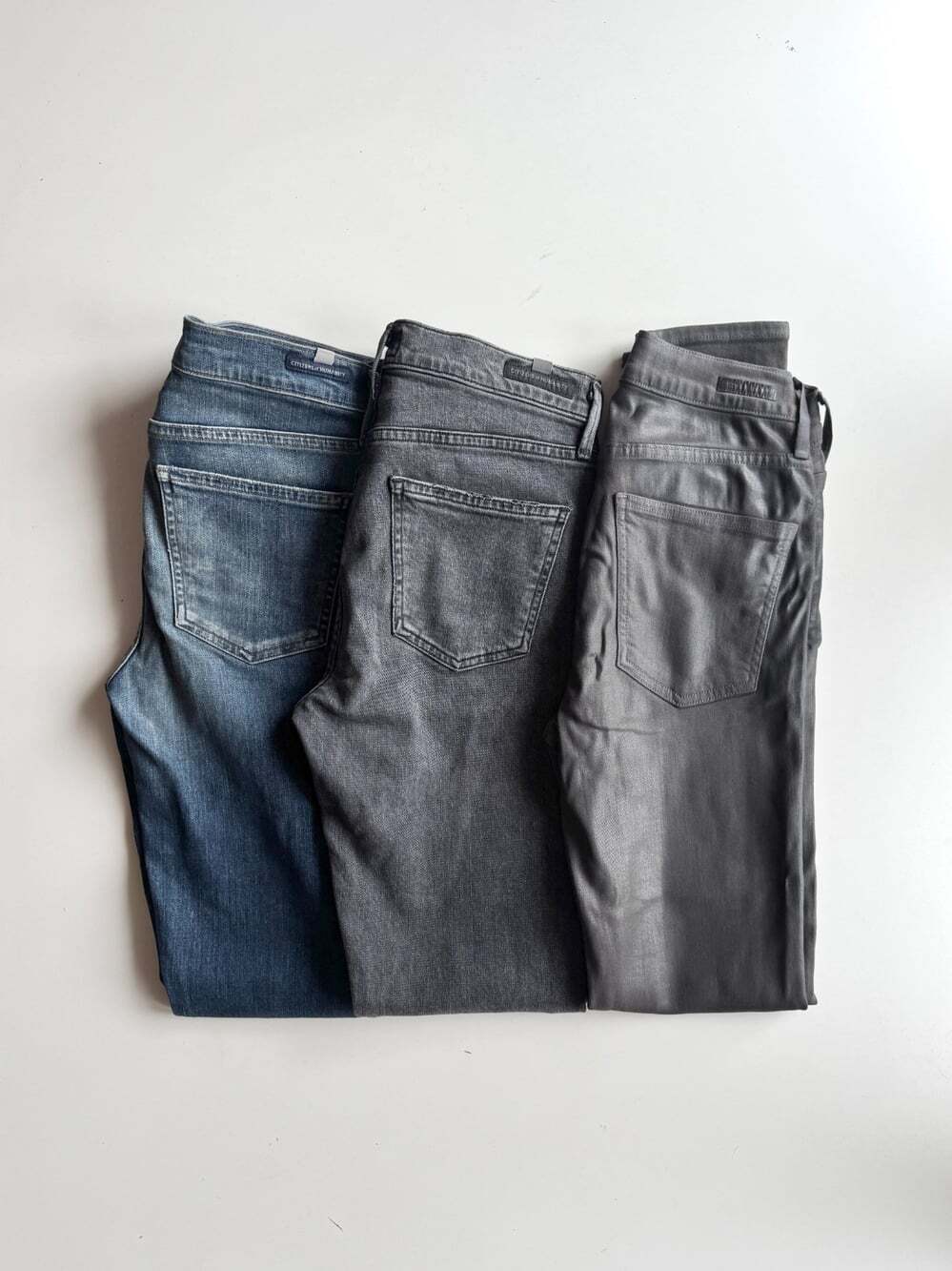 Lot of 3 CITIZENS OF HUMANITY Rocket Mid Rise Skinny Jeans, Size 27